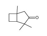 2,2,5-trimethylbicyclo[3.2.0]heptan-3-one结构式