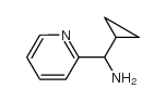 1-Cyclopropyl-1-(2-pyridyl)methylamine Structure