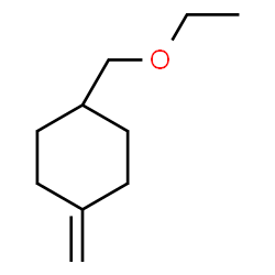 1-Ethoxymethyl-4-methylenecyclohexane结构式