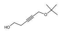 5-t-butoxy-3-pentyn-1-ol Structure