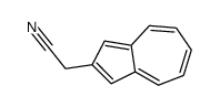 2-azulen-2-ylacetonitrile Structure