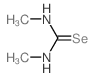 Selenourea,N,N'-dimethyl- Structure