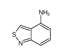 2,1-Benzisothiazol-4-amine(9CI)结构式