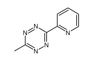 3-(2-pyridyl)-6-methyl-1,2,4,5-tetrazine结构式