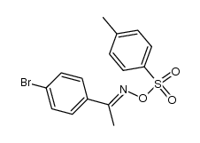 1-(4-bromophenyl)ethanone O-tosyl oxime结构式