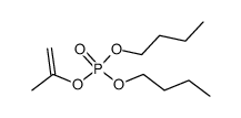 Phosphoric acid dibutylisopropenyl ester structure