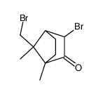3-BROMO-7-(BROMOMETHYL)-1,7-DIMETHYLBICYCLO[2.2.1]HEPTAN-2-ONE structure