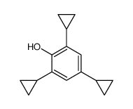 2,4,6-tricyclopropylphenol Structure