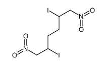 2,5-diiodo-1,6-dinitrohexane Structure