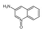 3-Quinolinamine,1-oxide(9CI) structure