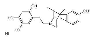 N-(2,4,5-Trihydroxyphenethyl)normetazocine Structure