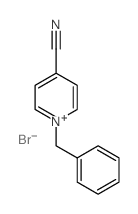 1-benzylpyridine-4-carbonitrile结构式