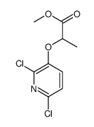 methyl 2-(2,6-dichloropyridin-3-yl)oxypropanoate Structure