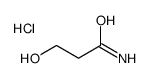 3-hydroxypropanamide,hydrochloride结构式