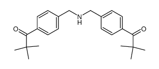 1-(4-{[4-(2,2-Dimethyl-propionyl)-benzylamino]-methyl}-phenyl)-2,2-dimethyl-propan-1-one Structure