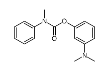 [3-(dimethylamino)phenyl] N-methyl-N-phenylcarbamate结构式