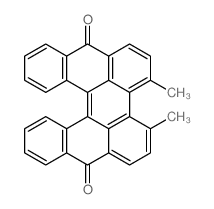 3,4-dimethyldibenzo[a,o]perylene-7,16-dione结构式