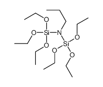 N,N-bis(triethoxysilyl)propan-1-amine结构式