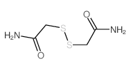 Acetamide,2,2'-dithiobis- (7CI,9CI) Structure