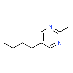 Pyrimidine, 5-butyl-2-methyl- (9CI) Structure