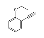 2-ethylsulfanylbenzonitrile Structure