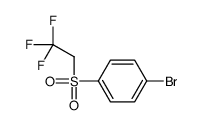 1-bromo-4-((2,2,2-trifluoroethyl)sulfonyl)benzene structure