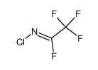 N-Chlor-1,2,2,2-tetrafluorethanimin结构式