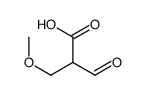 2-formyl-3-methoxypropanoic acid Structure