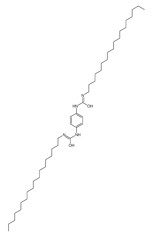 1-octadecyl-3-[4-(octadecylcarbamoylamino)phenyl]urea结构式