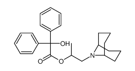 Hydroxydiphenylacetic acid=2-(9-azabicyclo[3.3.1]nonan-9-yl)-1-methylethyl ester picture