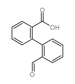 2-(2-formylphenyl)benzoic acid Structure