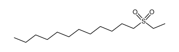 dodecyl ethyl sulfone结构式