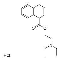1,4-dihydro-[1]naphthoic acid-(2-diethylamino-ethyl ester), hydrochloride结构式