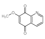 7-methoxyquinoline-5,8-dione structure