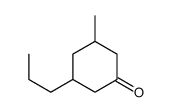 3-methyl-5-propylcyclohexan-1-one Structure