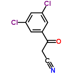 3-(3,5-dichlorophenyl)-3-oxopropanenitrile Structure