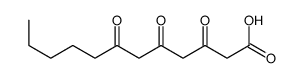 3,5,7-trioxododecanoic acid Structure