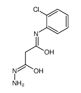 N-(2-chlorophenyl)-3-hydrazinyl-3-oxopropanamide结构式