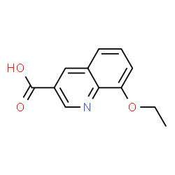 3-Quinolinecarboxylicacid,8-ethoxy-(9CI) Structure