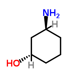 (1S,3S)-3-AMINOCYCLOHEXANOL structure