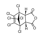 1,4,5,6,7,7-hexachlorobicyclo[2.2.1]hept-5-ene-2,3-dicarboxylic anhydride结构式
