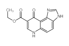 ethyl 9-oxo-3,6-dihydroimidazo[4,5-f]quinoline-8-carboxylate结构式