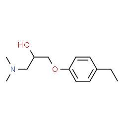 2-Propanol,1-(dimethylamino)-3-(4-ethylphenoxy)-(9CI)结构式