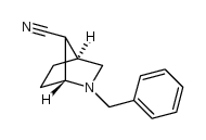 ANTI-7-CYANO-2-BENZYL-2-AZABICYCLO[2.2.1]HEPTANE结构式