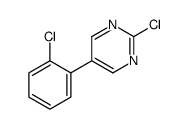 2-chloro-5-(2-chlorophenyl)pyrimidine结构式
