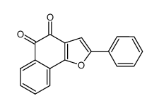 2-phenylnaphtho[1,2-b]furan-4,5-dione Structure