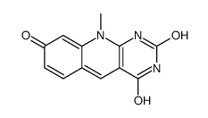 10-methyl-1H-pyrimido[4,5-b]quinoline-2,4,8-trione结构式