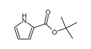 tert-butyl 1H-pyrrole-2-carboxylate结构式