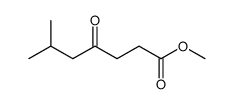 methyl 6-methyl-4-oxoheptanoate结构式