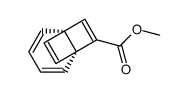 methyl 7-tricyclo[4.2.2.01,6]deca-2,4,7,9-tetraenecarboxylate结构式